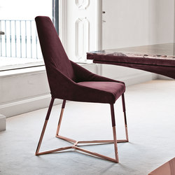 Miu | Seat and backrest upholstered | Longhi S.p.a.