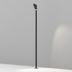 Vector Pole Black | Outdoor floor-mounted lights | Dexter
