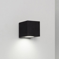 Cube XL frosted black | Lámparas exteriores de pared | Dexter