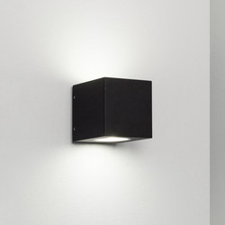 Cube XL frosted duo black | Outdoor wall lights | Dexter
