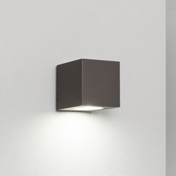 Cube XL frosted grey | Outdoor wall lights | Dexter