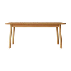Tanso | Rectangular Table Small | Tabletop rectangular | Case Furniture