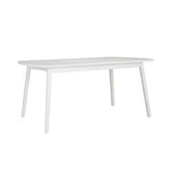 Rainbow table 162(48+48)x100cm white | Dining tables | Hans K
