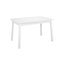 Verona table ellipse 137(48)x90cm white | Dining tables | Hans K