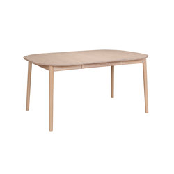 ZigZag table square 102(52)x102cm ash blonde | Dining tables | Hans K