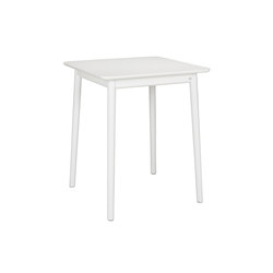 ZigZag table 75x75cm white | Tavoli pranzo | Hans K