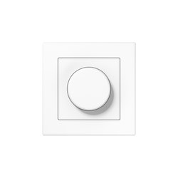 A Creation | rotary dimmer white | Rotary switches | JUNG