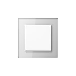 A Creation | switch white glass | Two-way switches | JUNG