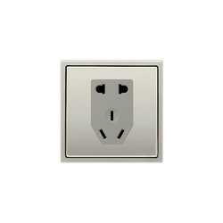 LS 990 | Chinese Standard socket stainless steel |  | JUNG