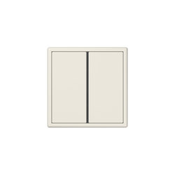 LS 990 | F 40 Tastsensor 2fach Weiß | Tastschalter | JUNG