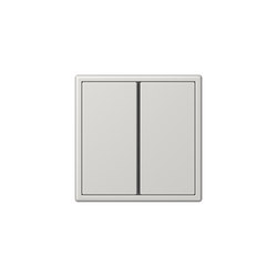 LS 990 | F40 push button light grey | Push-button switches | JUNG