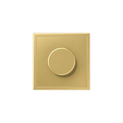 LS 990 | rotary dimmer classic brass |  | JUNG