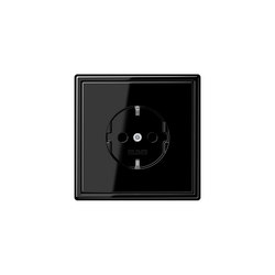 LS 990 | socket black | Schuko sockets | JUNG