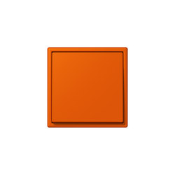 LS 990 in Les Couleurs® Le Corbusier | Schalter 4320S orange vif | Two-way switches | JUNG