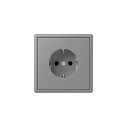 LS 990 in Les Couleurs® Le Corbusier | socket 32011 gris 31 | Schuko sockets | JUNG
