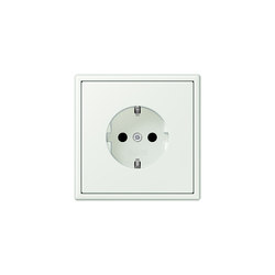 LS 990 in Les Couleurs® Le Corbusier | socket 32024 outremer gris | Schuko sockets | JUNG