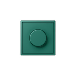 LS 990 in Les Couleurs® Le Corbusier | rotary dimmer 32040 vert anglais | Interruttori manopola | JUNG