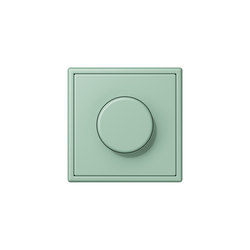 LS 990 in Les Couleurs® Le Corbusier | rotary dimmer 32041 vert anglais clair |  | JUNG