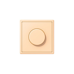 LS 990 in Les Couleurs® Le Corbusier | rotary dimmer 32060 ocre | Rotary switches | JUNG