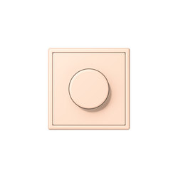 LS 990 in Les Couleurs® Le Corbusier | rotary dimmer 32091 rose pâle | Rotary switches | JUNG
