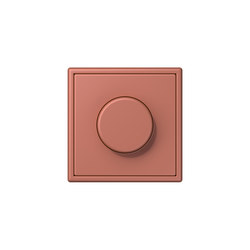 LS 990 in Les Couleurs® Le Corbusier | rotary dimmer 32121 terre sienne brique | Rotary switches | JUNG