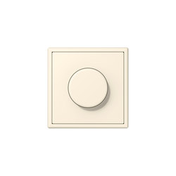 LS 990 in Les Couleurs® Le Corbusier | rotary dimmer 4320B blanc ivoire |  | JUNG