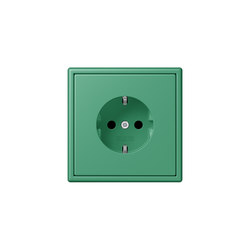 LS 990 in Les Couleurs® Le Corbusier | socket 4320G vert 59 | Sockets | JUNG