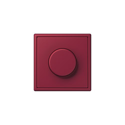 LS 990 in Les Couleurs® Le Corbusier | rotary dimmer 4320M le rubis |  | JUNG
