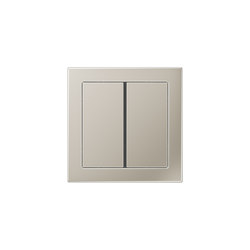 LS Design | F40 push button stainless steel | Switches | JUNG