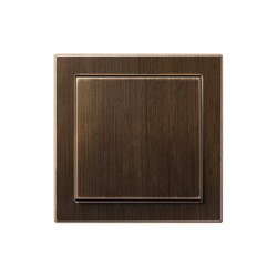 LS Design | switch antique brass | Two-way switches | JUNG