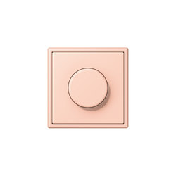 LS 990 in Les Couleurs® Le Corbusier | rotary dimmer 32112 l’ocre rouge clair | Rotary switches | JUNG