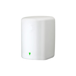 SteelTec Hand dryer, with IR sensor, white, TURBO | Hand dryers | CONTI+