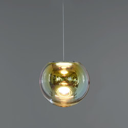 Iris - gold/indigo 35 | Suspended lights | NEO/CRAFT