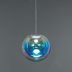 Iris - blue/orange 35 | Suspended lights | NEO/CRAFT