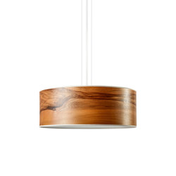 Suspended Lights Material Wood High Quality Designer Discus Pendant Europ Walnut Suspended Lights Leuchtnatur