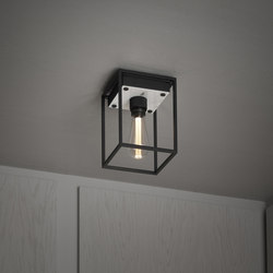 Caged Ceiling 1.0 Medium | Polished White Marble | Ceiling lights | Buster + Punch