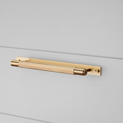 Pull Bar | Plate| Brass | Cabinet handles | Buster + Punch