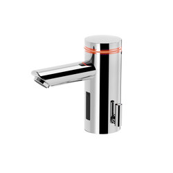 Lumino lavatory faucet L10i, with IR-Sensor, with mixing, without drain assembly