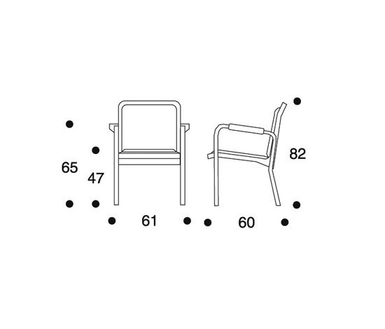 Armchair E45 | Stühle | Artek