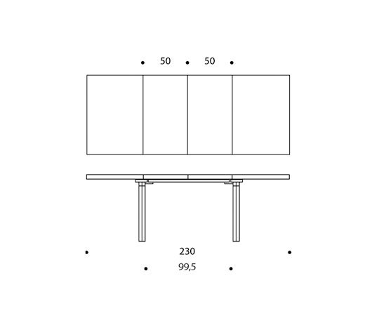 Aalto table extendable H92 | Dining tables | Artek