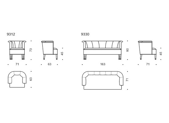 Alleegasse Sofa | Canapés | Wittmann