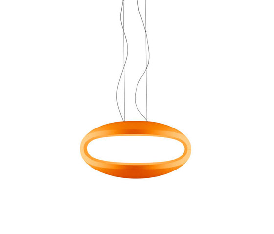 O-Space suspension orange | Suspended lights | Foscarini