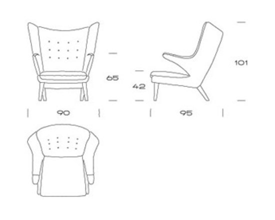 pp19 | Teddy Bear Chair | Sessel | PP Møbler