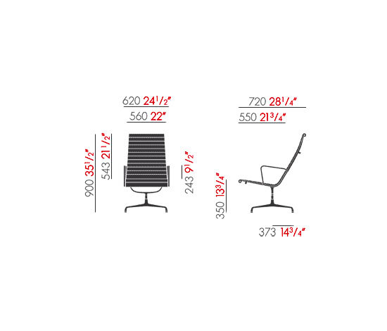 Aluminium Chair EA 116 | Poltrone | Vitra