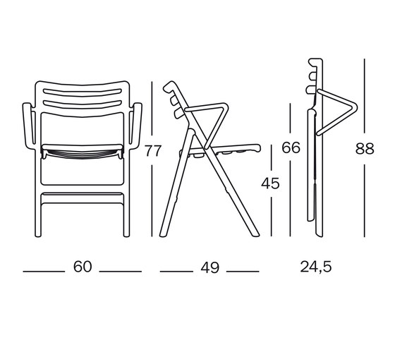 Folding Air-Chair | Chaises | Magis