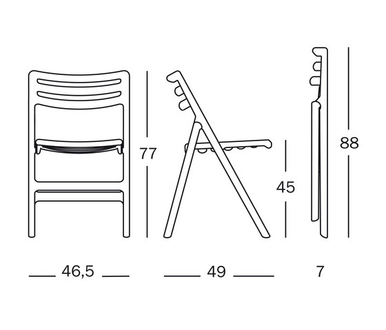 Folding Air-Chair | Sedie | Magis