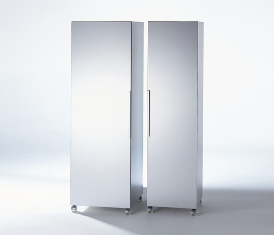 Aluminium Cabinet columns with doors* | Armarios | MDF Italia