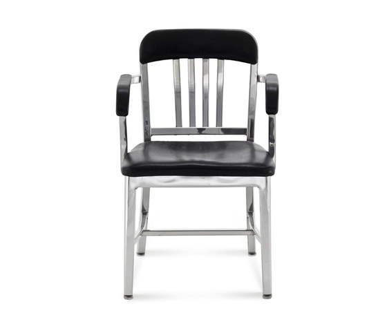 Navy® Semi-upholstered armchair | Sillas | emeco