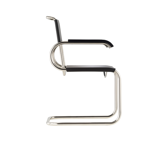 D40 Bauhaus-cantilever chair with armrests | Sillas | TECTA
