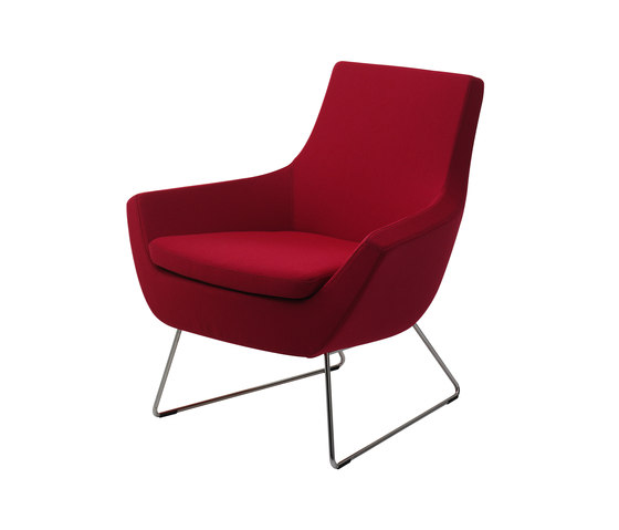 Happy easy chair low back | Armchairs | Swedese